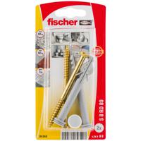 Fischer 84340 schroefanker & muurplug 2 stuk(s) Schroef- & muurplugset