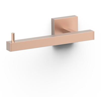 Tres Banyo toiletrolhouder zonder klep 24k Rose goud mat