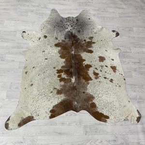 Koeienhuid bruin wit creme SP 180x155cm S