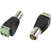 TRU COMPONENTS LT-BNC-F BNC-connector Bus, recht 50 Ω 1 stuk(s)