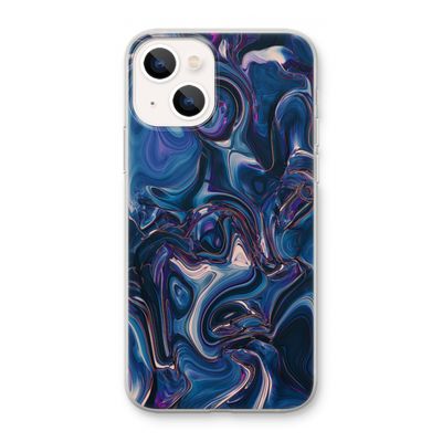 Mirrored Mirage: iPhone 13 mini Transparant Hoesje