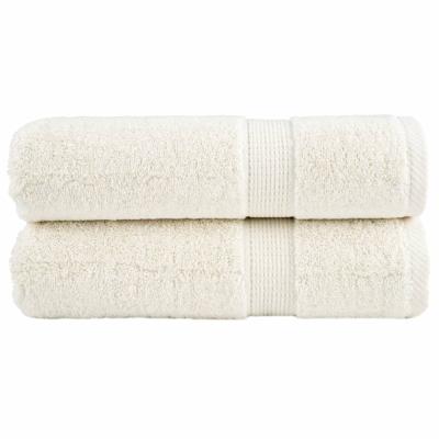 VidaXL Badhanddoeken solund 2 st 600 g/m² 100x150 cm