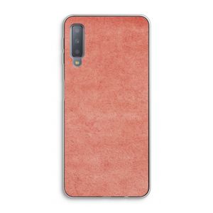 Marrakech Walls: Samsung Galaxy A7 (2018) Transparant Hoesje