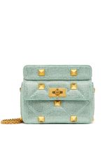 Valentino Garavani sac porté épaule Roman Stud médium - Vert