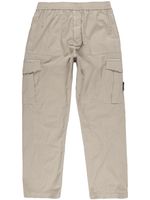 Stone Island pantalon cargo en coton à logo Compass - Tons neutres - thumbnail