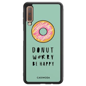 Samsung Galaxy A7 2018 hoesje - Donut worry