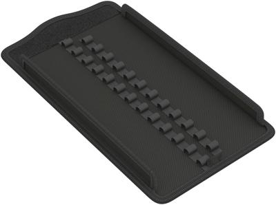 Wera 9429 Vouwetui voor Kraftform Kompakt Micro ESD, maximaal 20-delig, leeg, 235 x 115 mm - 05136480001