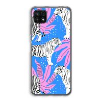 Tijger: Samsung Galaxy A22 5G Transparant Hoesje Tijger: Samsung Galaxy A22 5G Transparant Hoesje