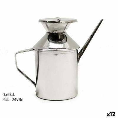 Flesje Kinvara 2056/BIG Zilverkleurig Roestvrij staal 500 ml 17 x 14,5 x 8 cm (12 Stuks)