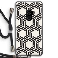 Geometrisch patroon: Xiaomi Mi Mix 2 Transparant Hoesje met koord