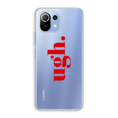 Ugh: Xiaomi Mi 11 Lite Transparant Hoesje
