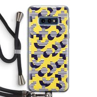 8-bit N°3: Samsung Galaxy S10e Transparant Hoesje met koord