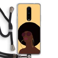 Golden hour: OnePlus 8 Transparant Hoesje met koord