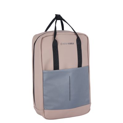 New Rebels Bowie Cape Coral Oudroze 14L Rugzak Reflectie Waterafstotend Laptop 13"