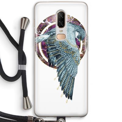 Golden Falcon: OnePlus 6 Transparant Hoesje met koord