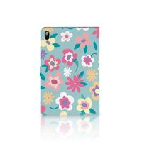 Samsung Galaxy Tab S7 FE | S7+ | S8+ Tablet Cover Flower Power - thumbnail