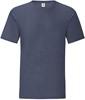 Fruit Of The Loom F130 Iconic T - Heather Navy - XXL