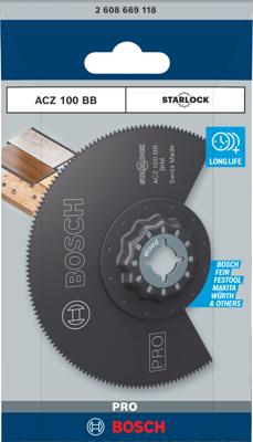Bosch Accessoires PRO ACZ 100 BB multitoolzaagblad | 100 mm - 2608669118