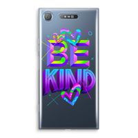 Be Kind: Sony Xperia XZ1 Transparant Hoesje