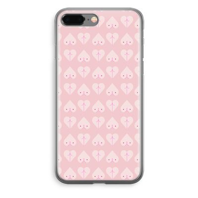 Ass 'n Titties: iPhone 8 Plus Transparant Hoesje
