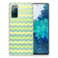 Samsung Galaxy S20 FE | TPU bumper | Waves Yellow