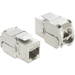 DeLOCK Keystone Module RJ45 jack > LSA Cat.6A keystone module 86205