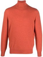 Brunello Cucinelli pull en cachemire à col roulé - Orange