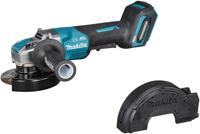 Makita ga047gz | 40 v max | haakse slijper | 125 mm | x-lock | body | zonder accu's en lader | met veiligheidsschakelaar - ga047gz