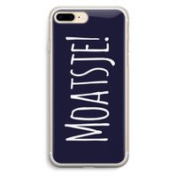 Moatsje!: iPhone 7 Plus Transparant Hoesje