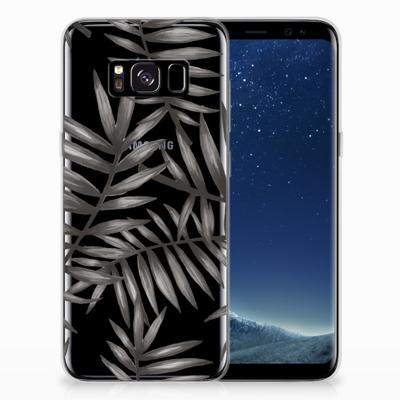 Samsung Galaxy S8 | TPU Case | Leaves Grey Samsung Galaxy S8 | TPU Case | Leaves Grey