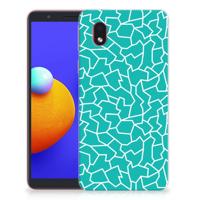 Samsung Galaxy A01 Core | Hoesje maken | Cracks Blue