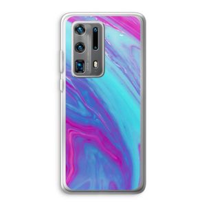 Zweverige regenboog: Huawei P40 Pro Plus Transparant Hoesje