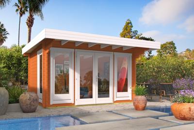 Blokhut - Tuinhuis James | 44 mm | vuren Red Class Wood geïmpregneerd