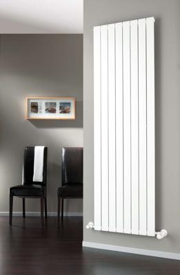 Design Radiator HSK Alto | 46.4x200 cm | CV radiator | Zij- en Midden aansluiting | 1020 watt | Wit