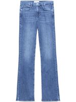 FRAME Le Mini mid-rise bootcut jeans - Bleu