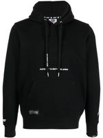 AAPE BY *A BATHING APE® hoodie en coton à imprimé graphique - Noir - thumbnail