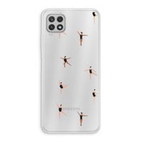 Dancing #1: Samsung Galaxy A22 4G Transparant Hoesje