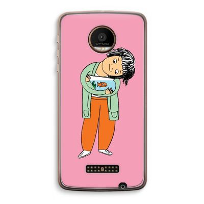 Visknuffel: Motorola Moto Z Force Transparant Hoesje
