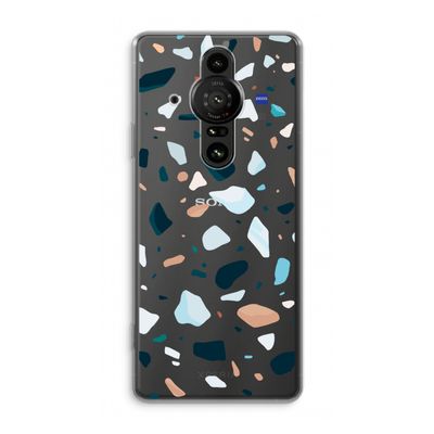 Terrazzo N°13: Sony Xperia Pro-I Transparant Hoesje
