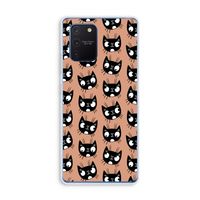Kat: Samsung Galaxy Note 10 Lite Transparant Hoesje Kat: Samsung Galaxy Note 10 Lite Transparant Hoesje