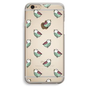 Vogeltjes: iPhone 6 / 6S Transparant Hoesje