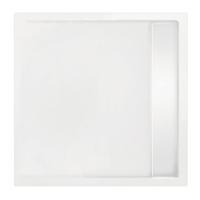 Xenz Easy Tray douchevloer - 80x80x5cm - acryl - zonder gootcover - wit 6952-01