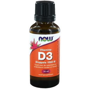 Vitamine D3 druppels 1000 IE