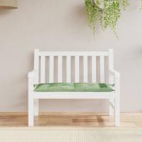 VidaXL Tuinbankkussen 100x50x7 cm oxford stof bladpatroon