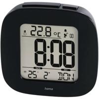 Hama Draadloze wekker RC 45 Wekker radio Zwart