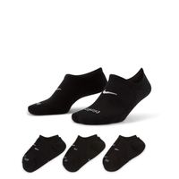 Nike Everyday Plus Cushioned Enkelsokken 3-Pack Dames Zwart Wit - thumbnail