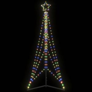 VidaXL Led-kerstboom 483 leds kleurrijk 240 cm