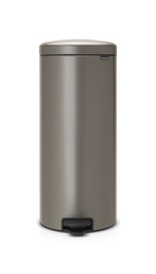 Brabantia pedaalemmer Newlcon 30 liter Platinum