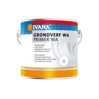 Ivana grondverf - watergedragen - wit - blik 2,5 l