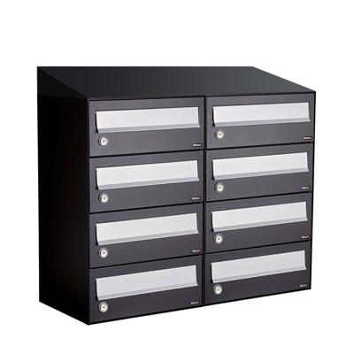 Allux Hive Set 2-Breed, 4-Hoog Met Dak Zwart - 40030070_2x4d